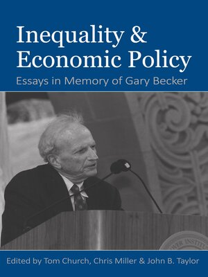 cover image of Inequality and Economic Policy